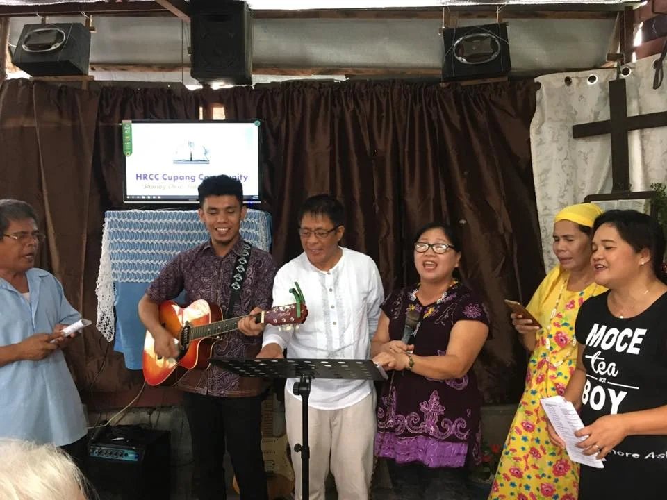 Building a church in Cupang, Philippines