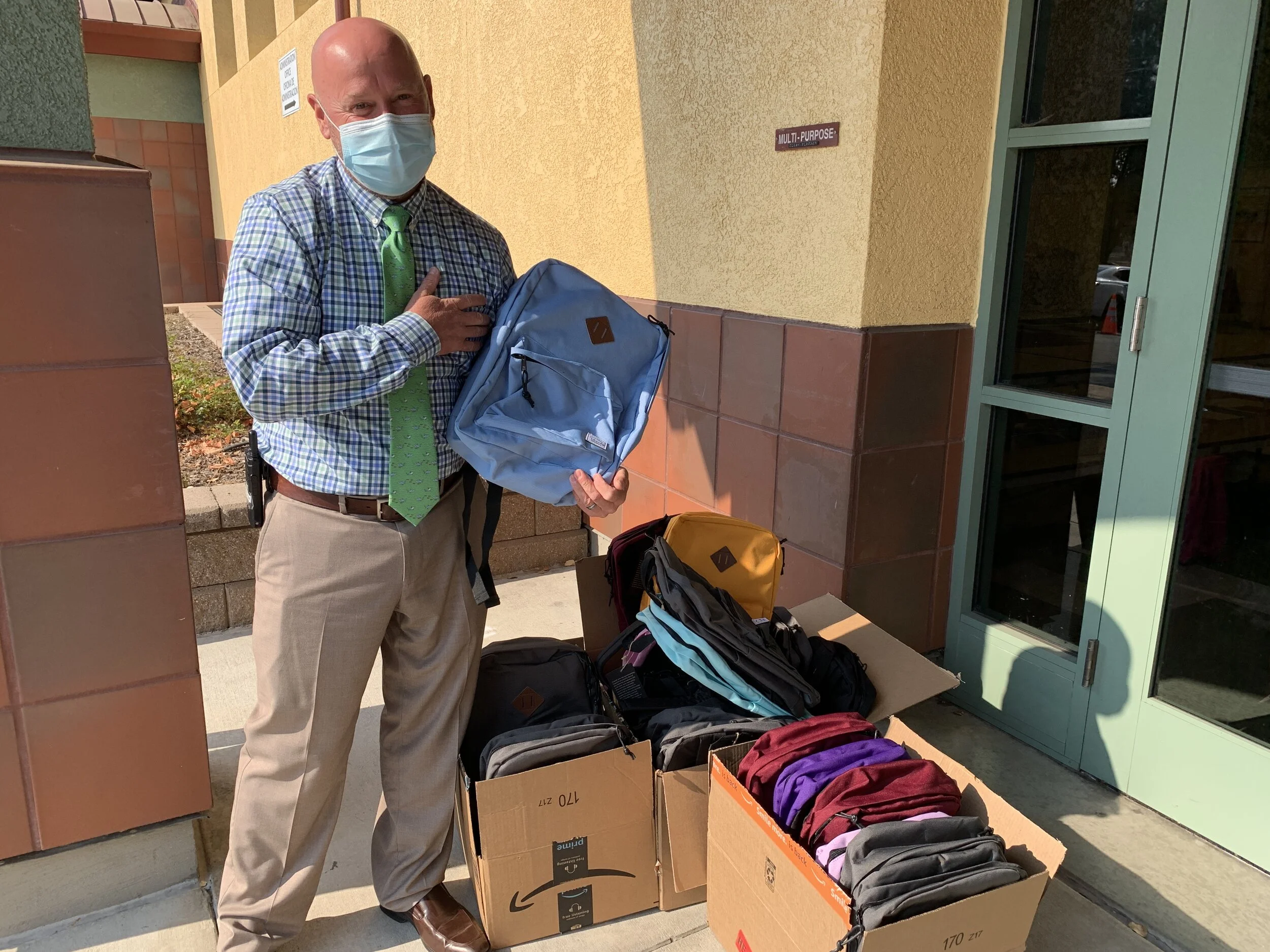 Backpacks for students!