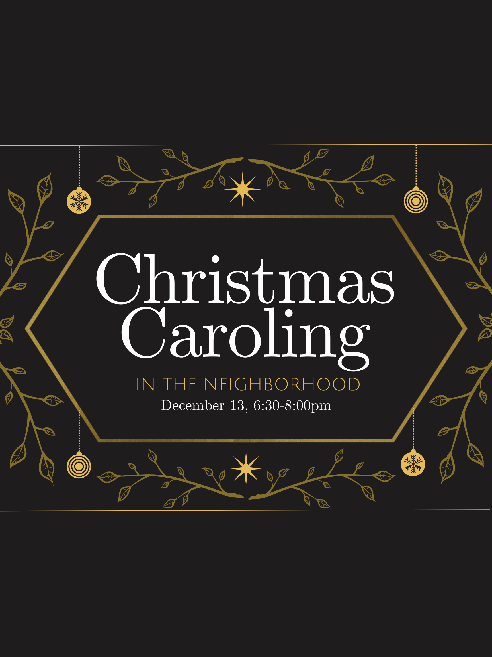 Christmas Caroling
