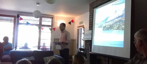 Nick H in full flow