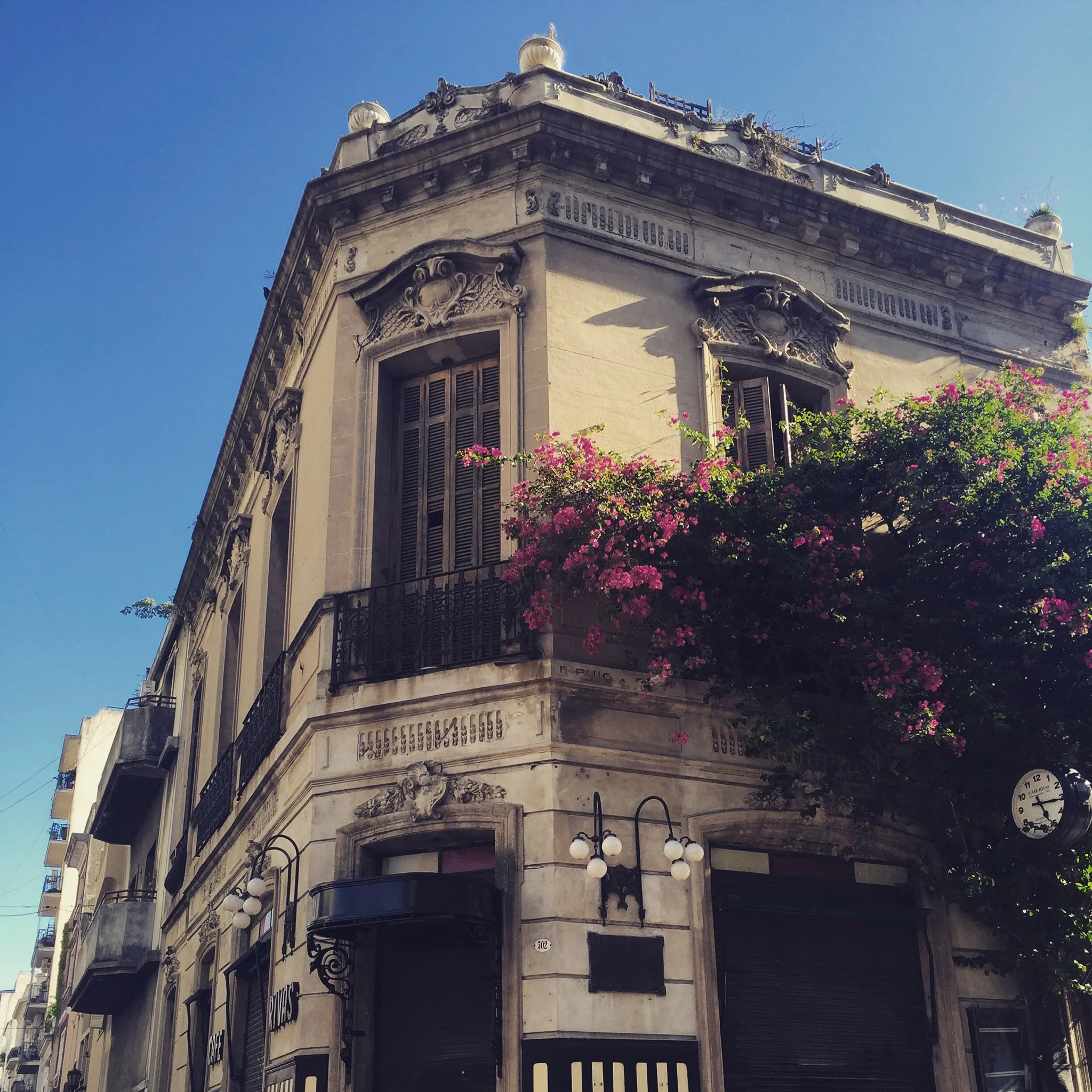 Beautiful old buildings in San Telmo