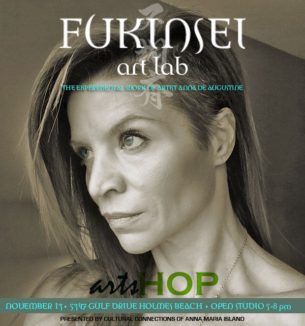 ARTS HOP OPEN STUDIO, 5-8, NOVEMBER 13, 5347 GULF DRIVE, SUITE 6, HOLMES BEACH, FL The 9th annual artsHOP weekend will be celebrated on Anna Maria Island on November 13, 14 and 15th. Friday night festivities include an ArtWalk from 5-8 PM in Holmes Beach and Anna Maria City. Many ArtWalk locations will offer refreshments, "chance" baskets, art demonstrations, live music and a chance to meet the artists.