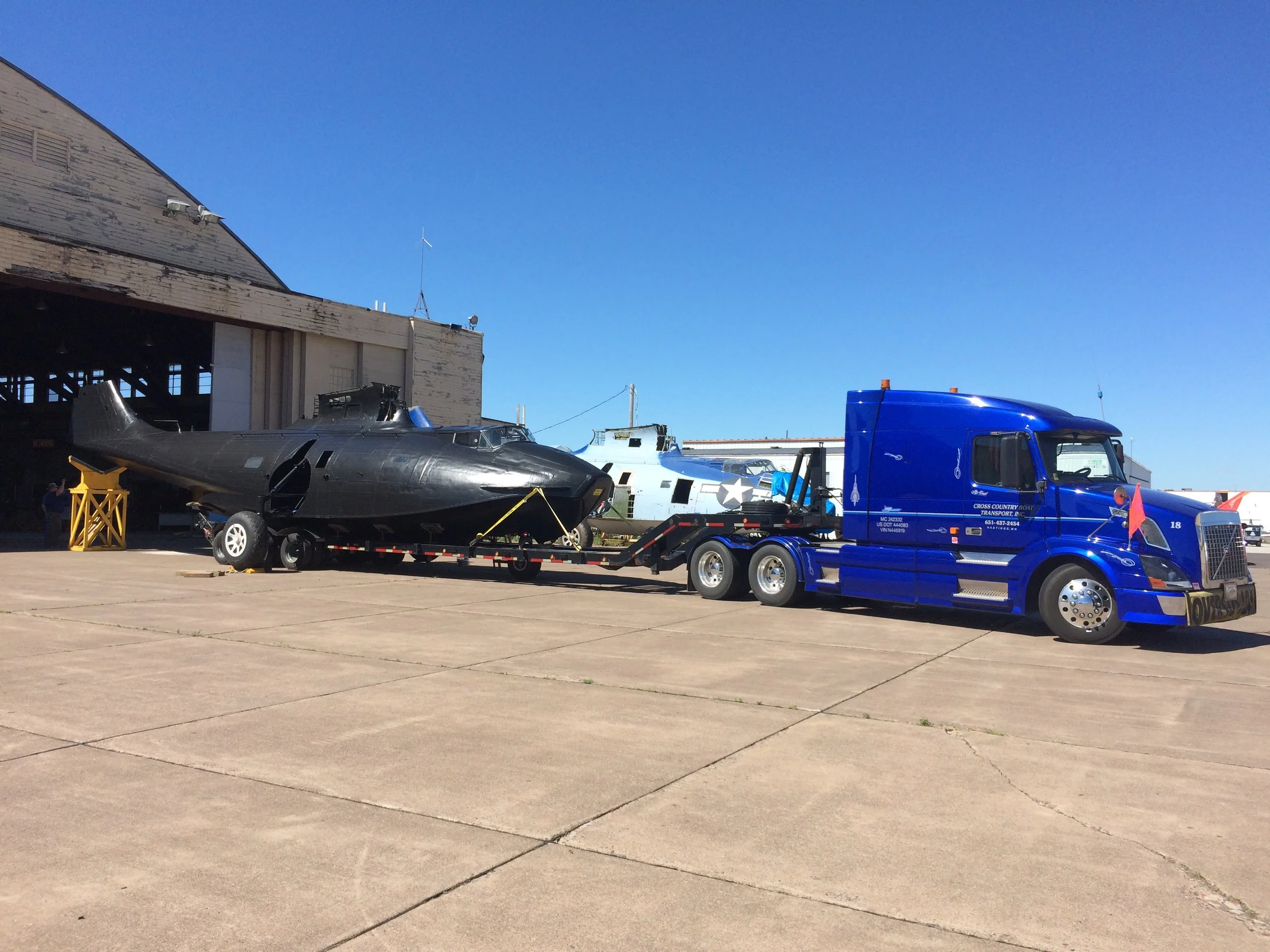 WWII PBY amphibious airplane