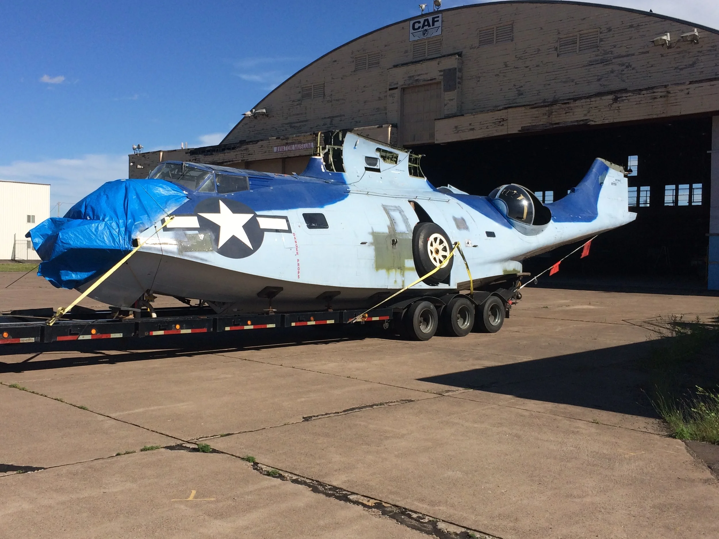 WWII PBY Amphibious airplane