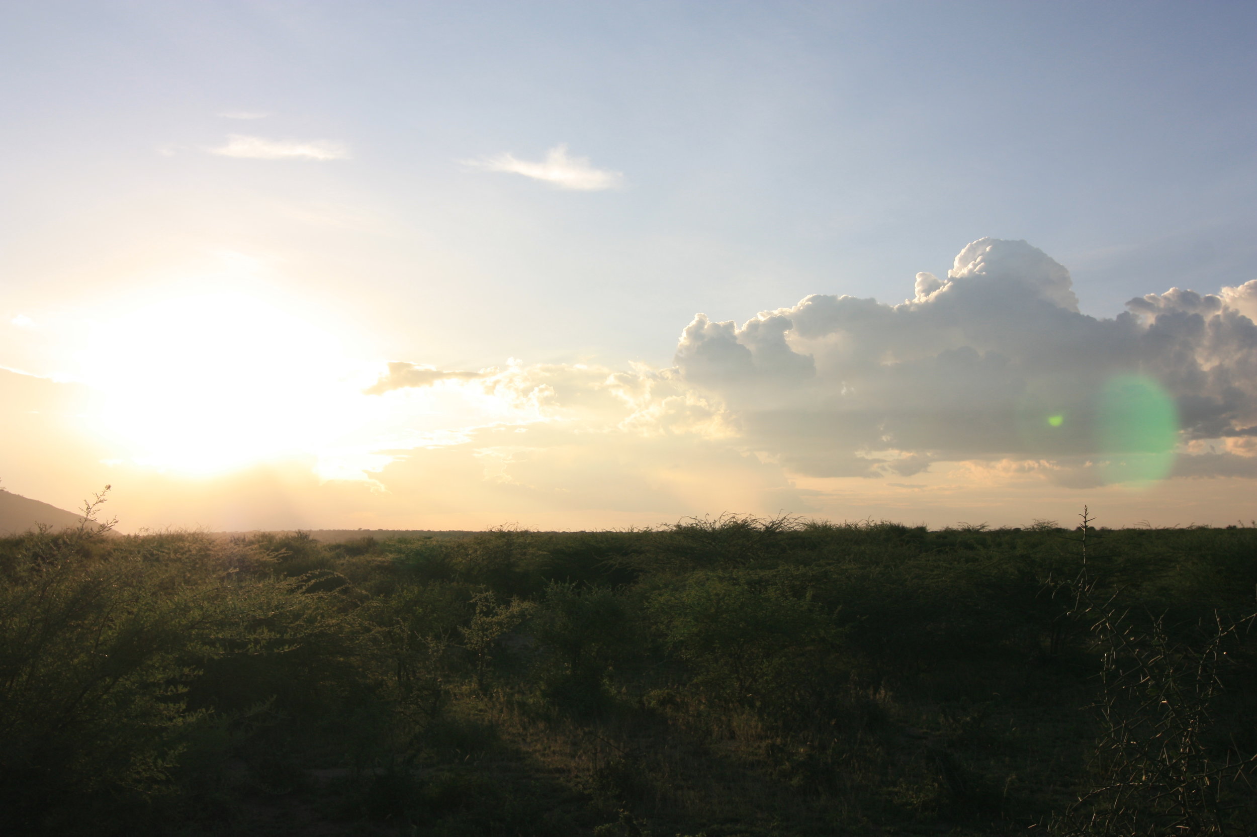 The Same Polytechnic College campus site at sunset
