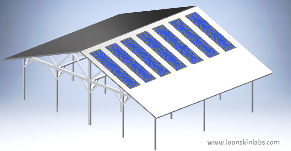 Roll-On Rooftop Covers For Water Purification