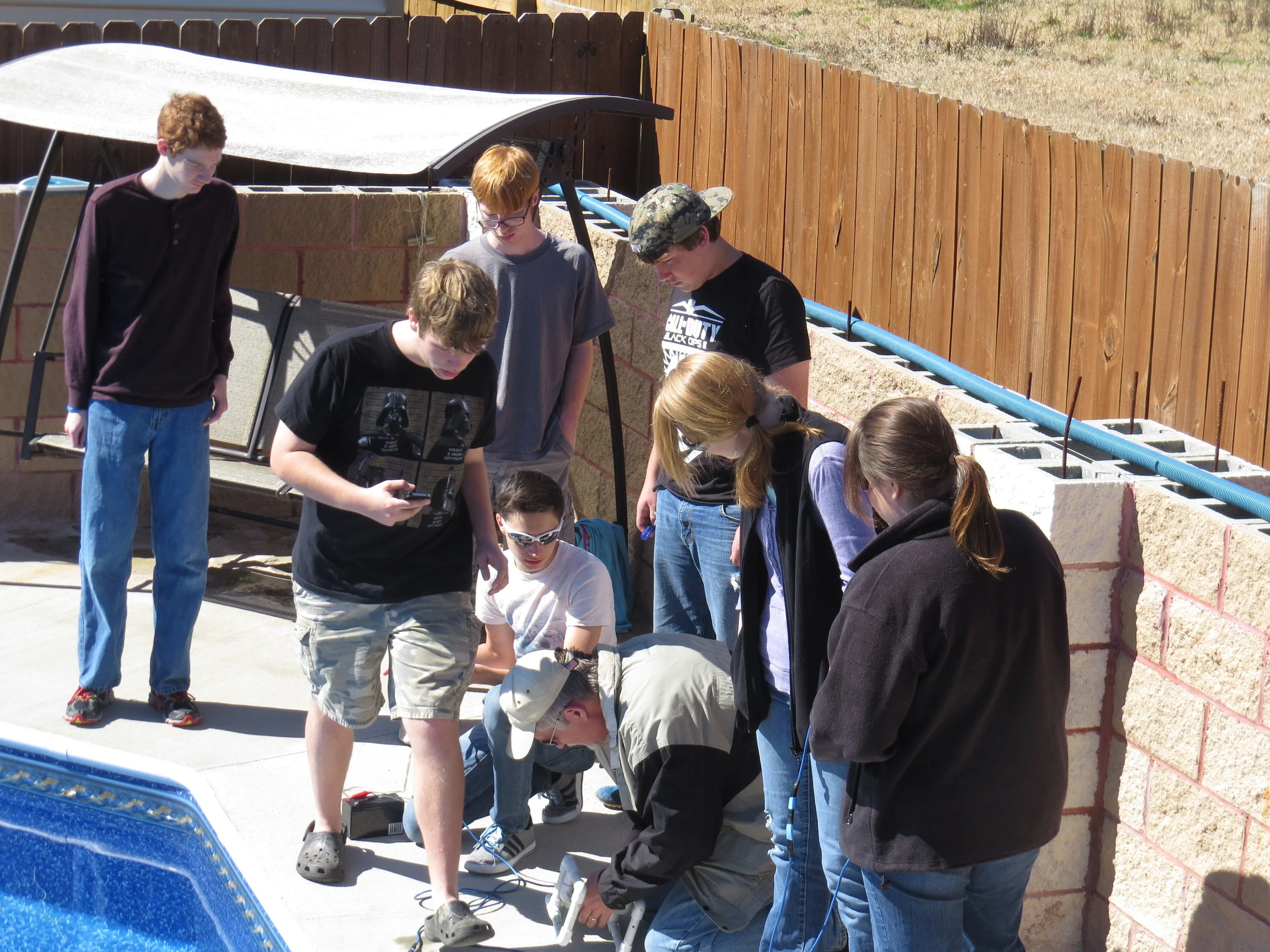 How many students does it take to...