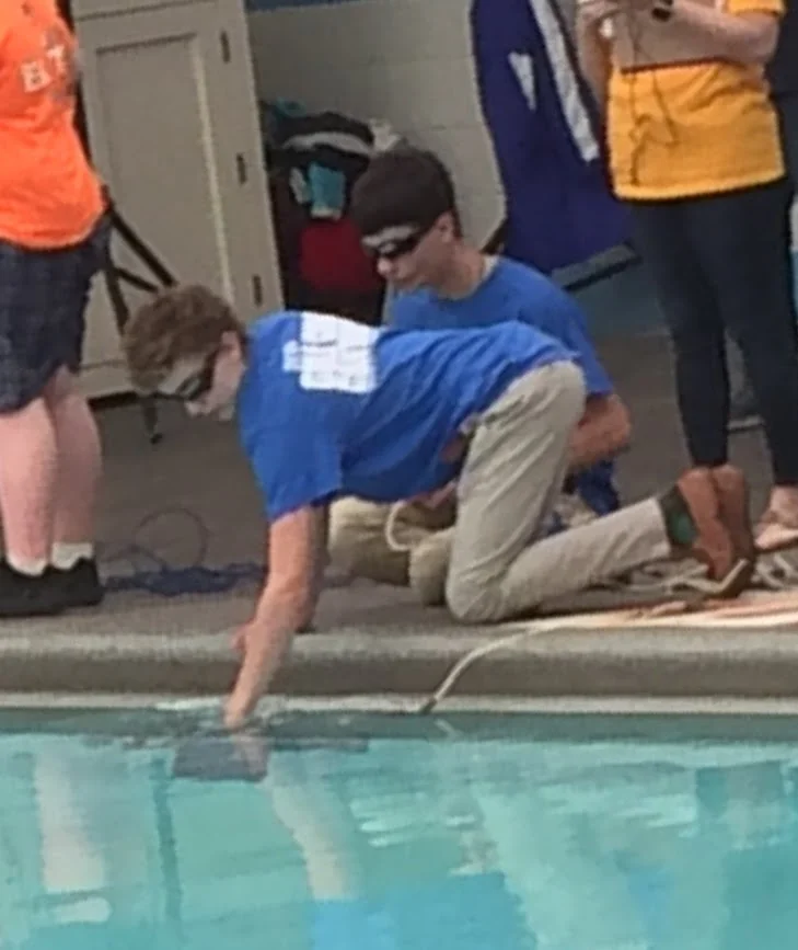 Beginning of Delta-V's Challenge course