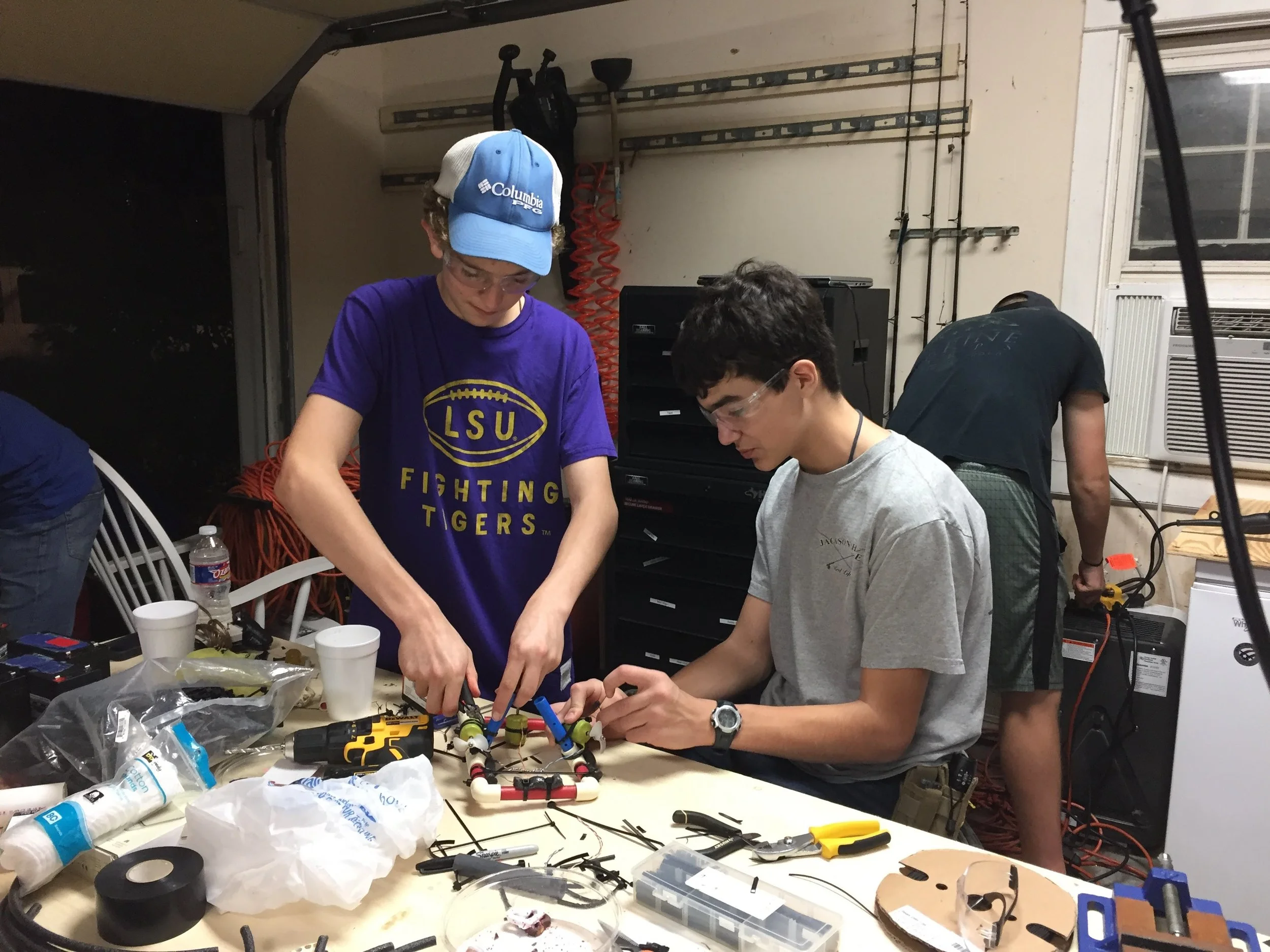 We do a lot of reparing!