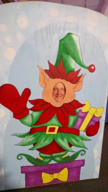 my Uncle Steve .... the happy elf