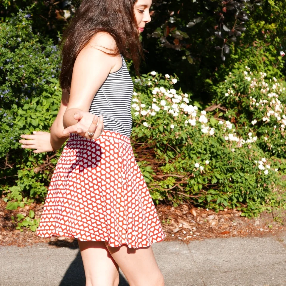 Hearts Skirt