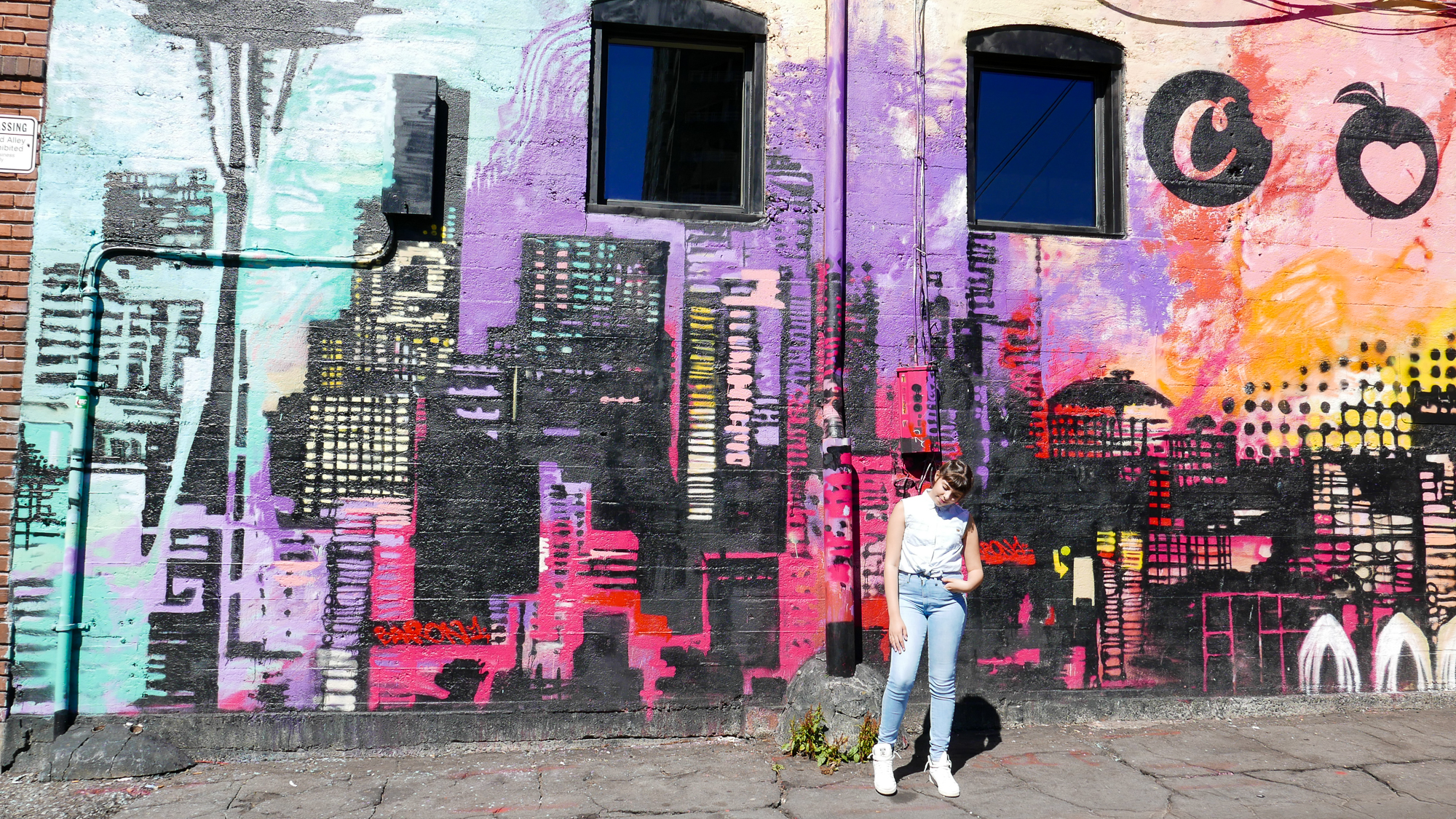 seattle skyline mural 