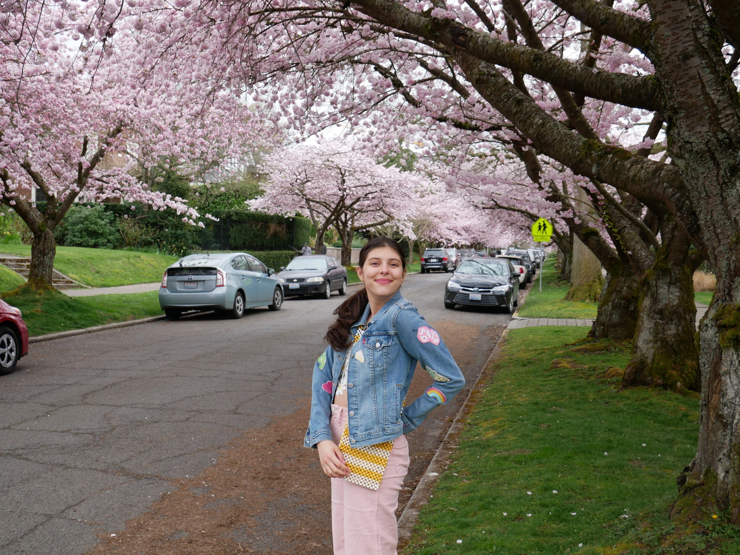 Joined the latest craze 