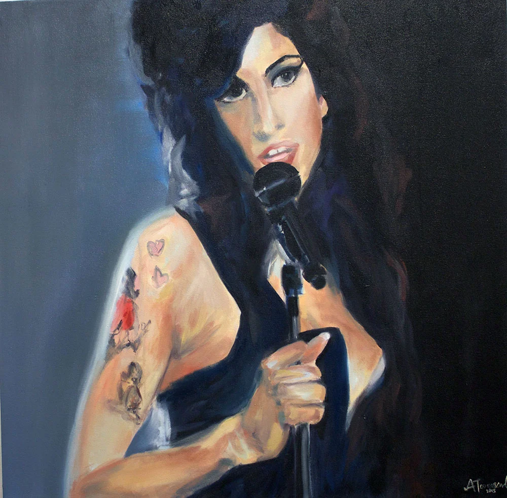 AMY WINEHOUSE PORTRAIT COMMISSION