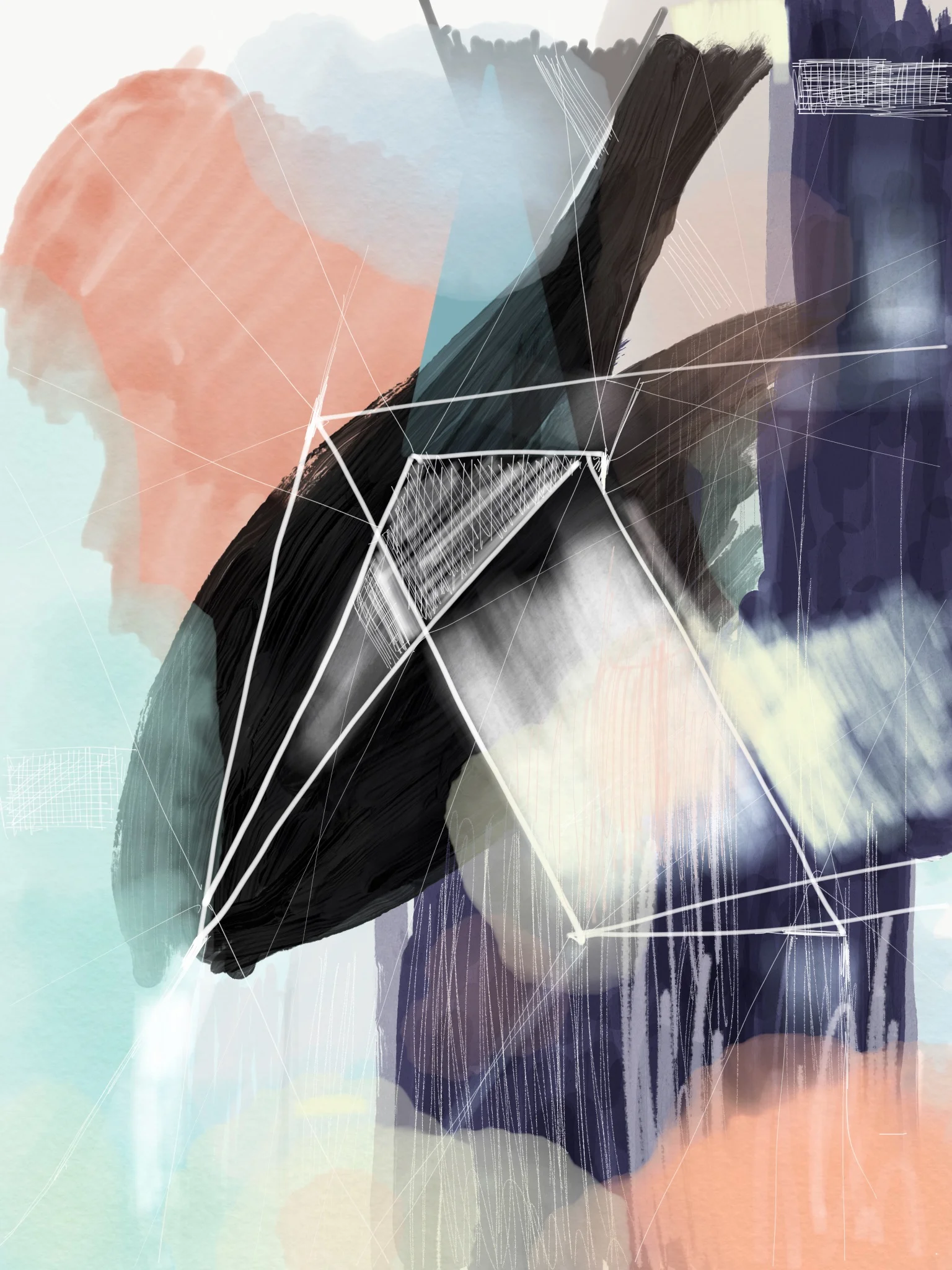 Abstract Digital Work 
