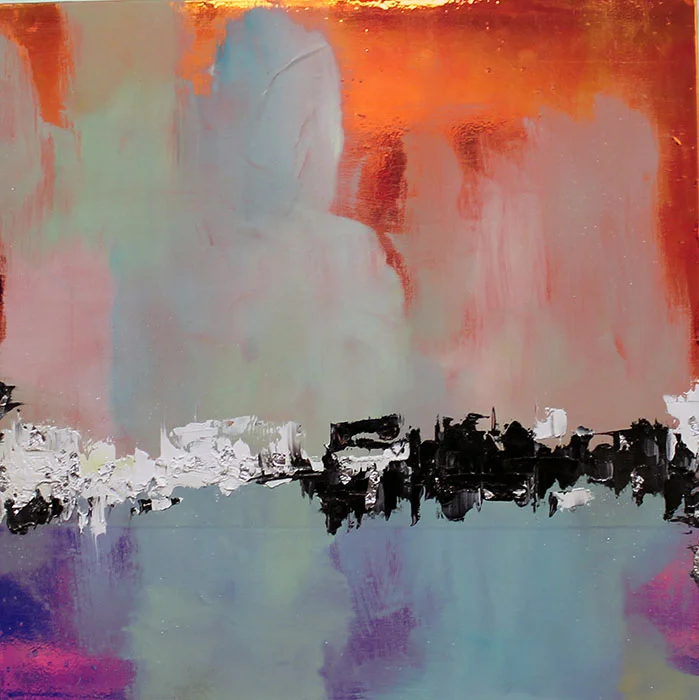 Iridescent and Oil Study Series, 3/5