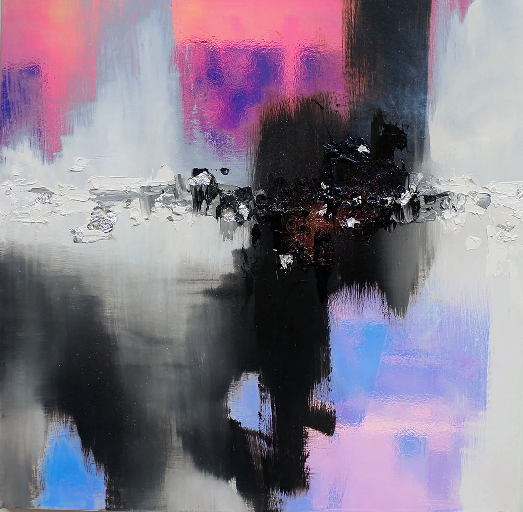 Iridescent and Oil Study Series, 5/5