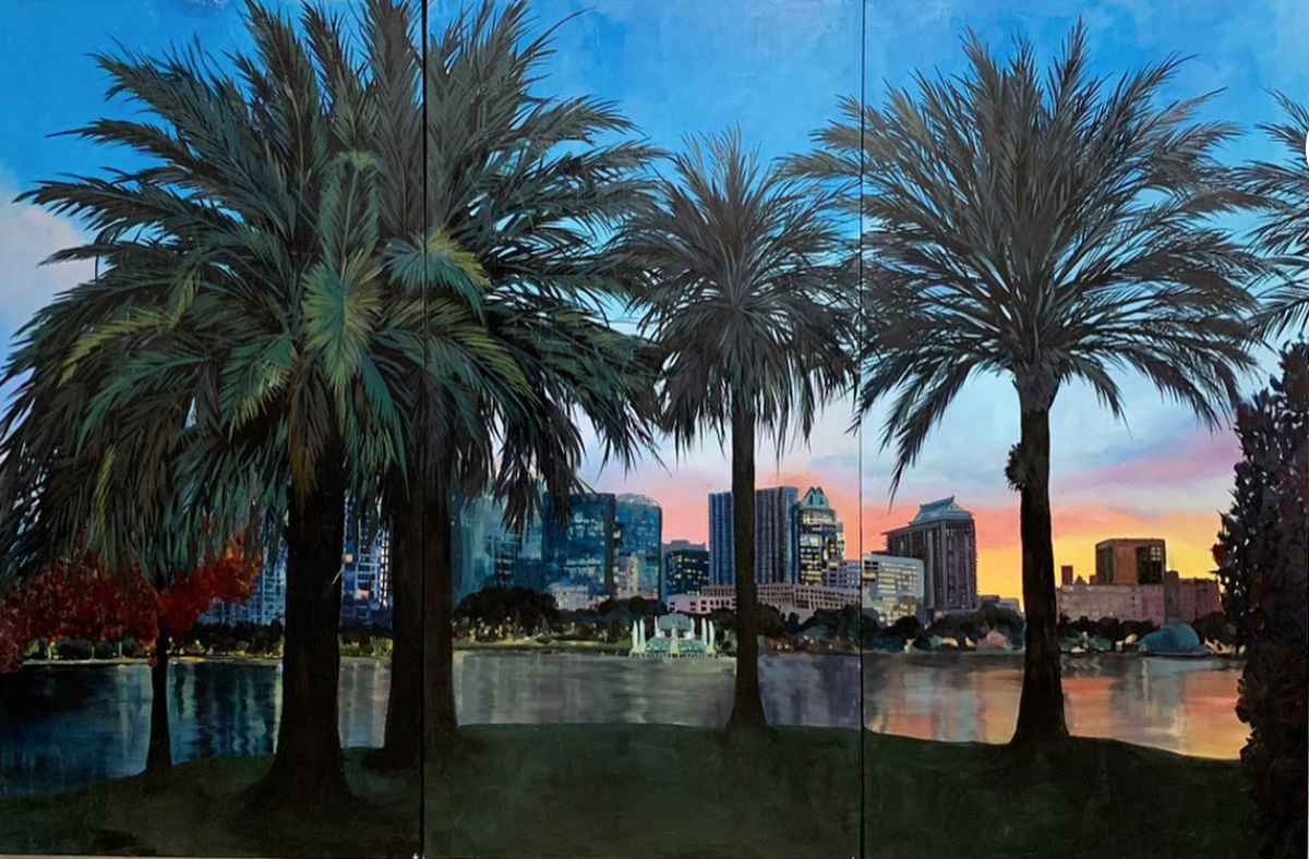 Delaney Tavern Landscape Commission of Lake Eola, Orlando