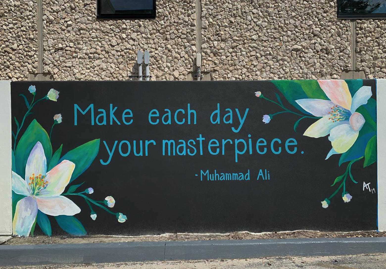 The Delaney Hotel Wall Mural