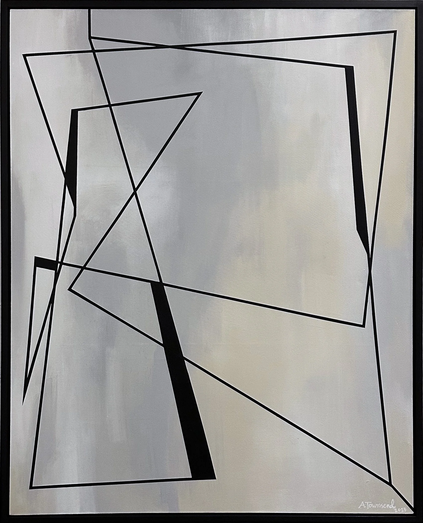 Commissioned. Acrylic on canvas, 40" x 50", 2023