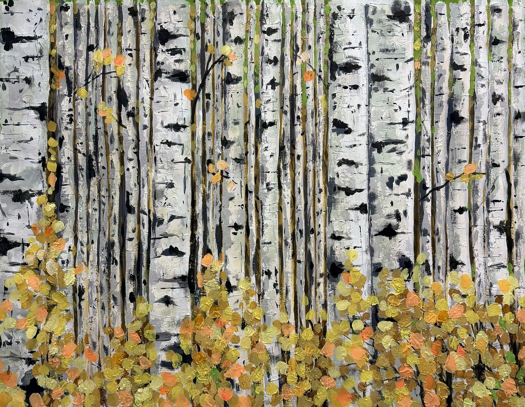 Oil on canvas, 36" x 32"