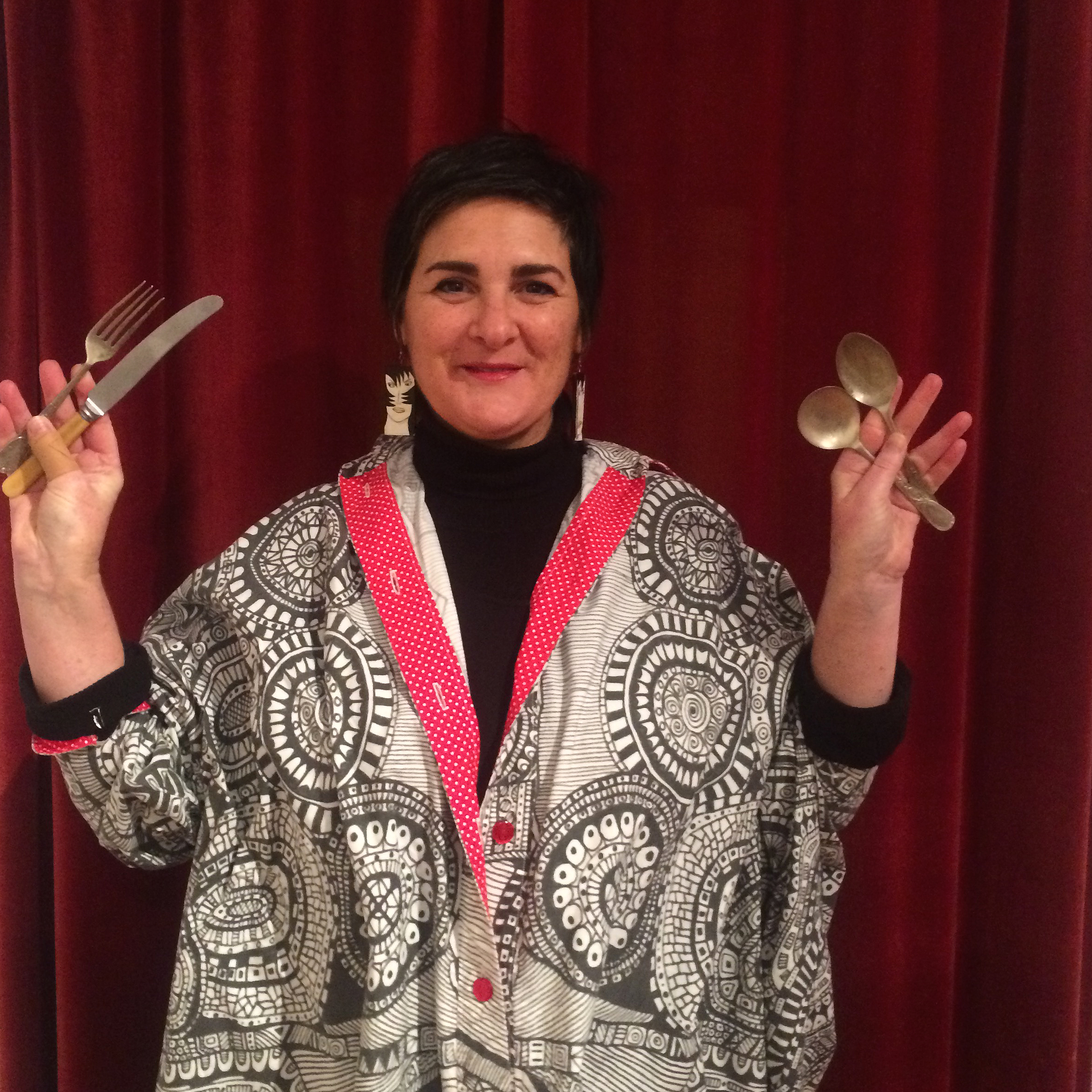 Pauline O'Shannessy Dowling Object: family cutlery Story: This is the cutlery we used on the farm. We used it throughout our childhood until the parents left the farm. I'm from a large family. Sitting down to dinner was always amusing. These pieces of cutlery are imbued with importance.