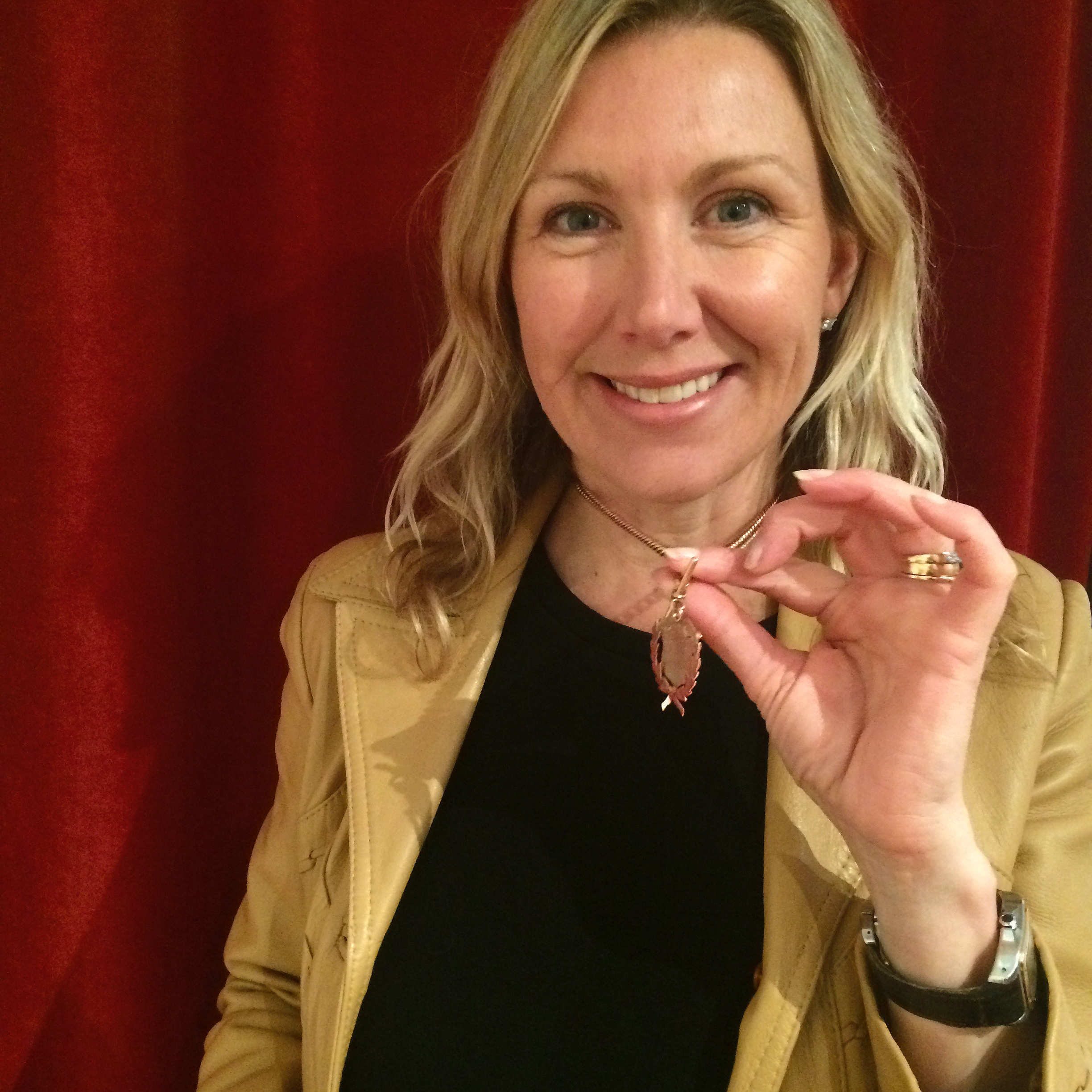 Paula Nicholson Object: football medal Story: This is my grandfather's medal. It's a piece of family history that I carry all the time. It's like being watched over. I'm asked about it all the time, and that allows me to repeat the memory.