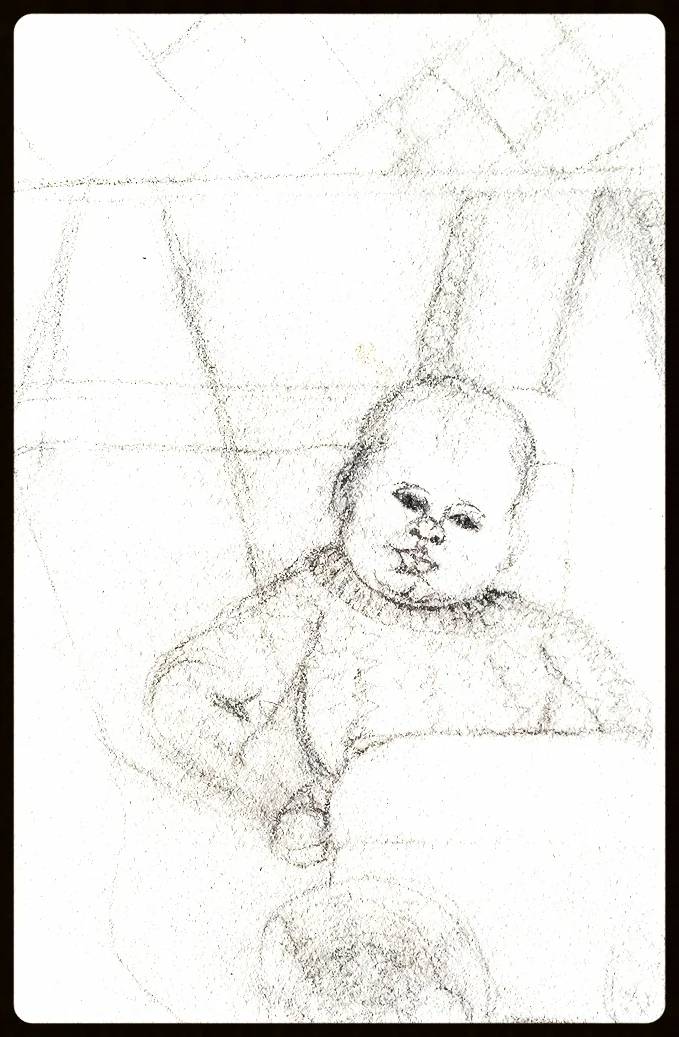 Infant In Swing