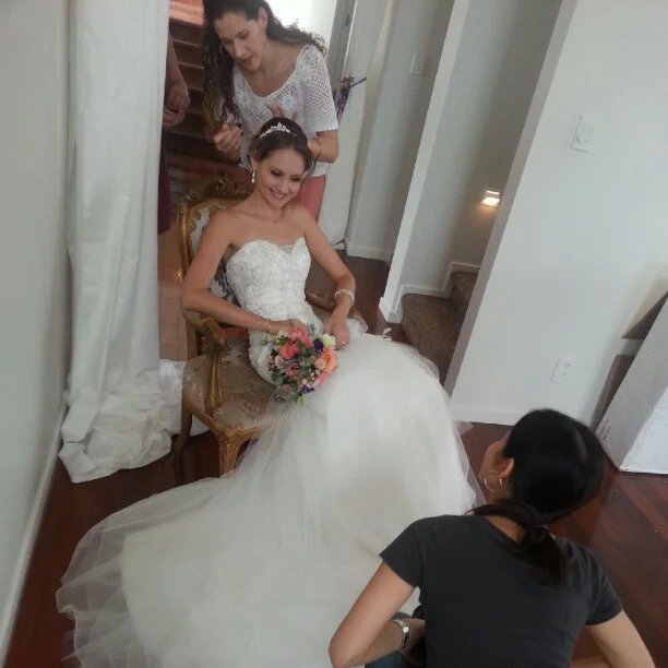 Behind the Scenes: Pastel Wedding Styled Shoot