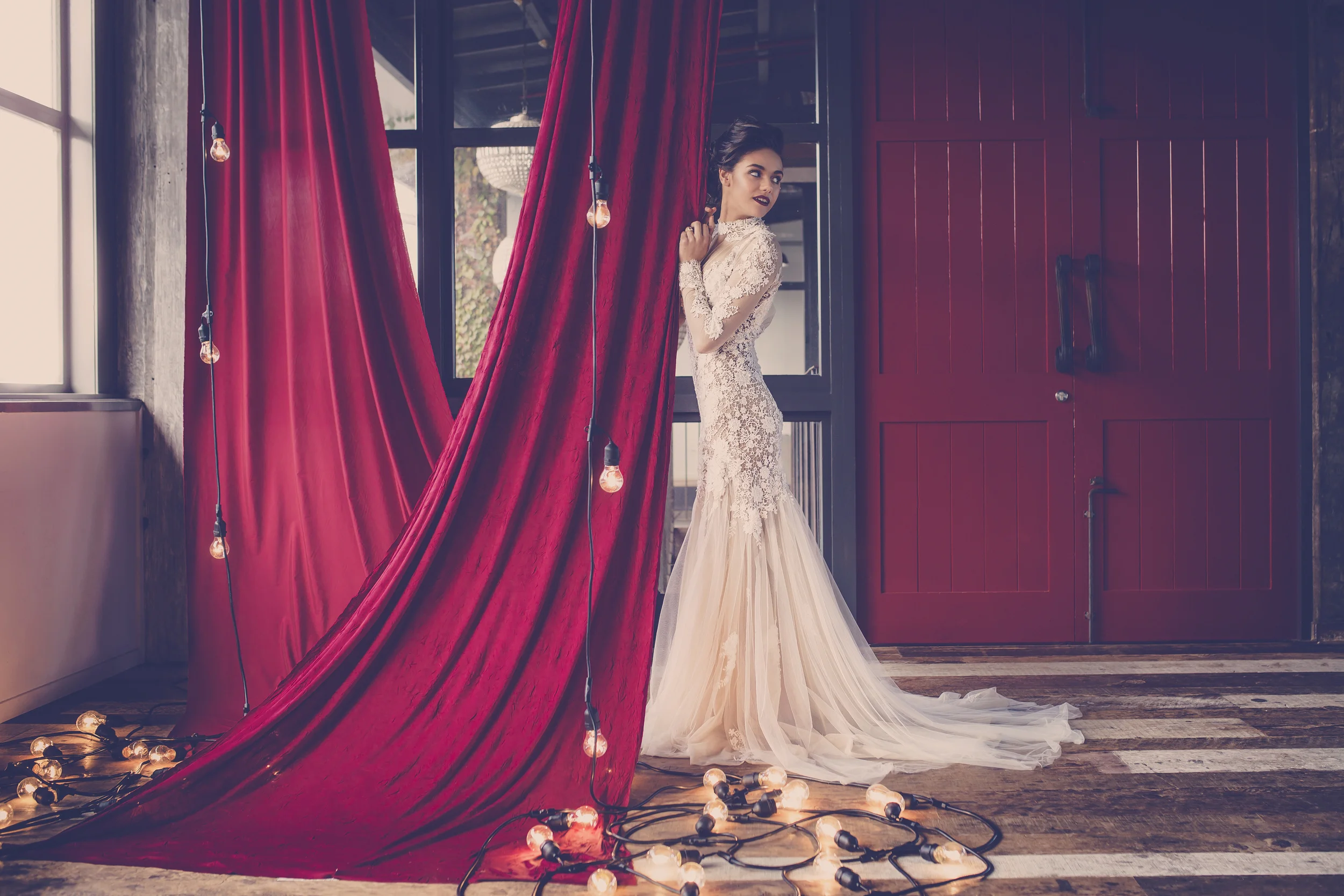 Image shot on location at The Sapphire Room for Harlow Garland by Kate Little Photography