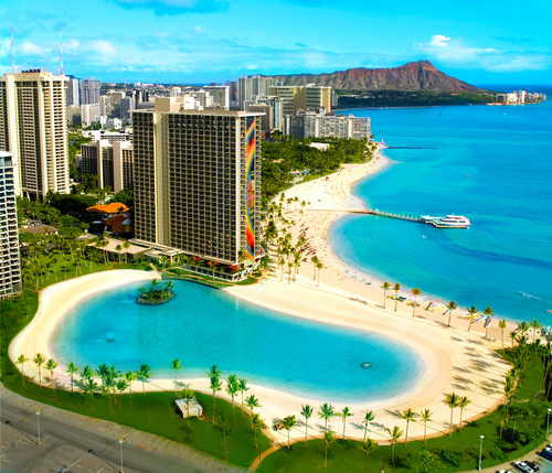 Honeymoon Venue: Hilton Hawaiian Village, Waikiki — Harlow Garland Weddings  & Events