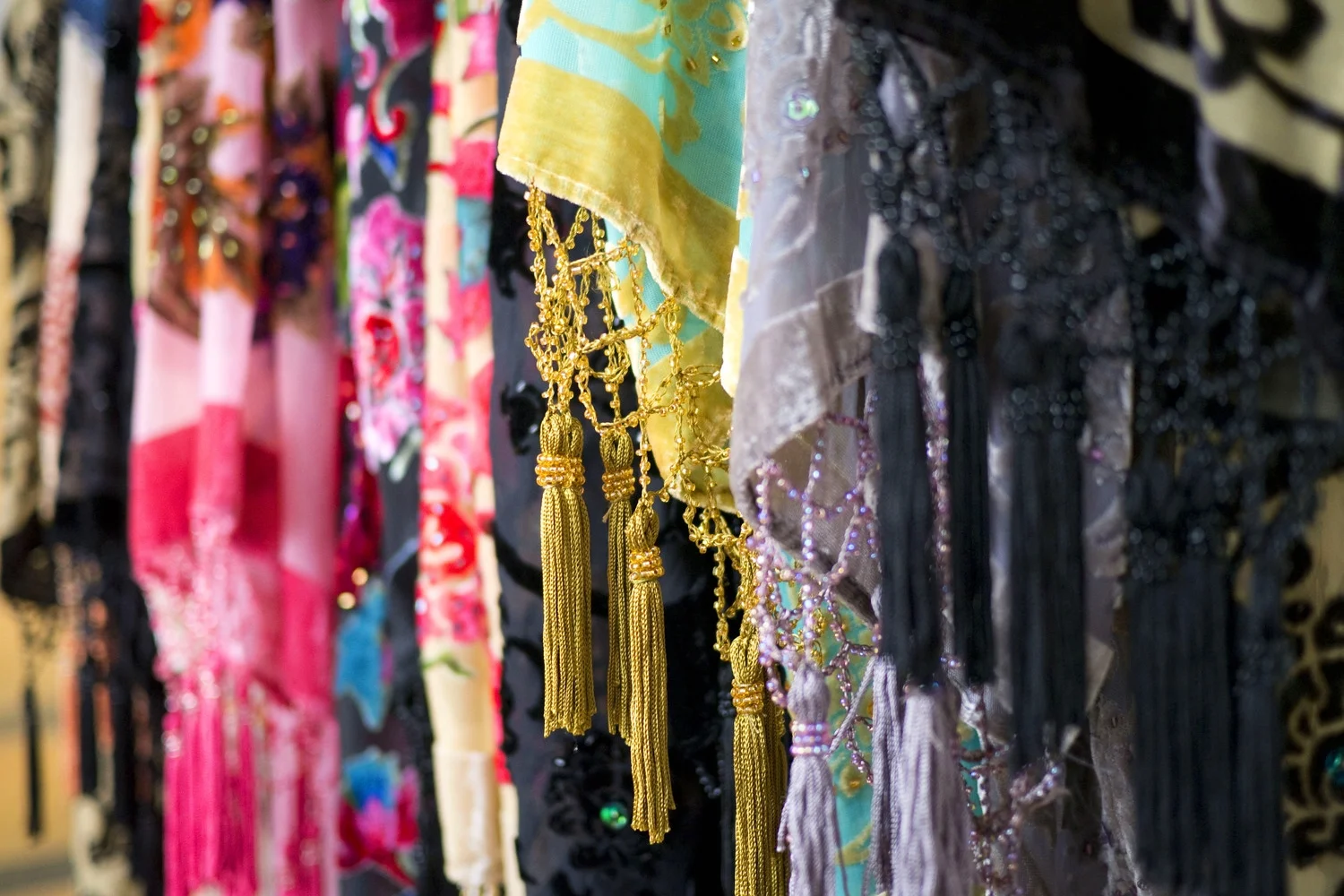 Our beautiful silk devore kimonos
