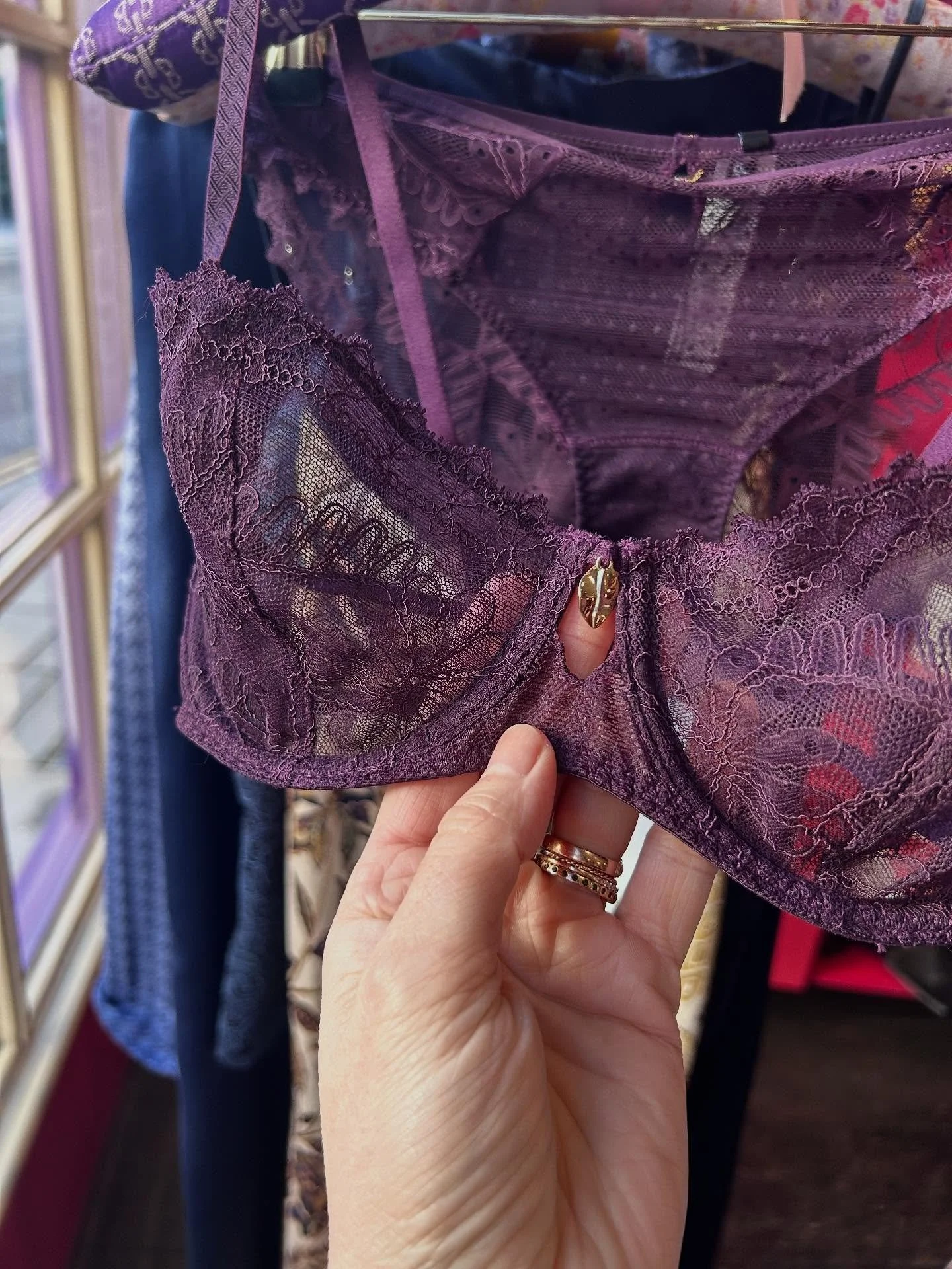 Guess who has had ALOT of love this week ? 
Sold out in a couple of sizes already 😳 
With the sheer half cup and the padded plunge both starting at the 30&rdquo; and the classic beautiful well fitted shapes we have fallen in love with you can really