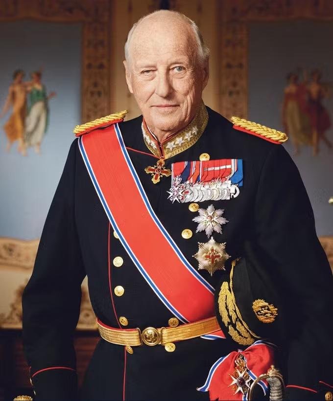 Kong Harald er død