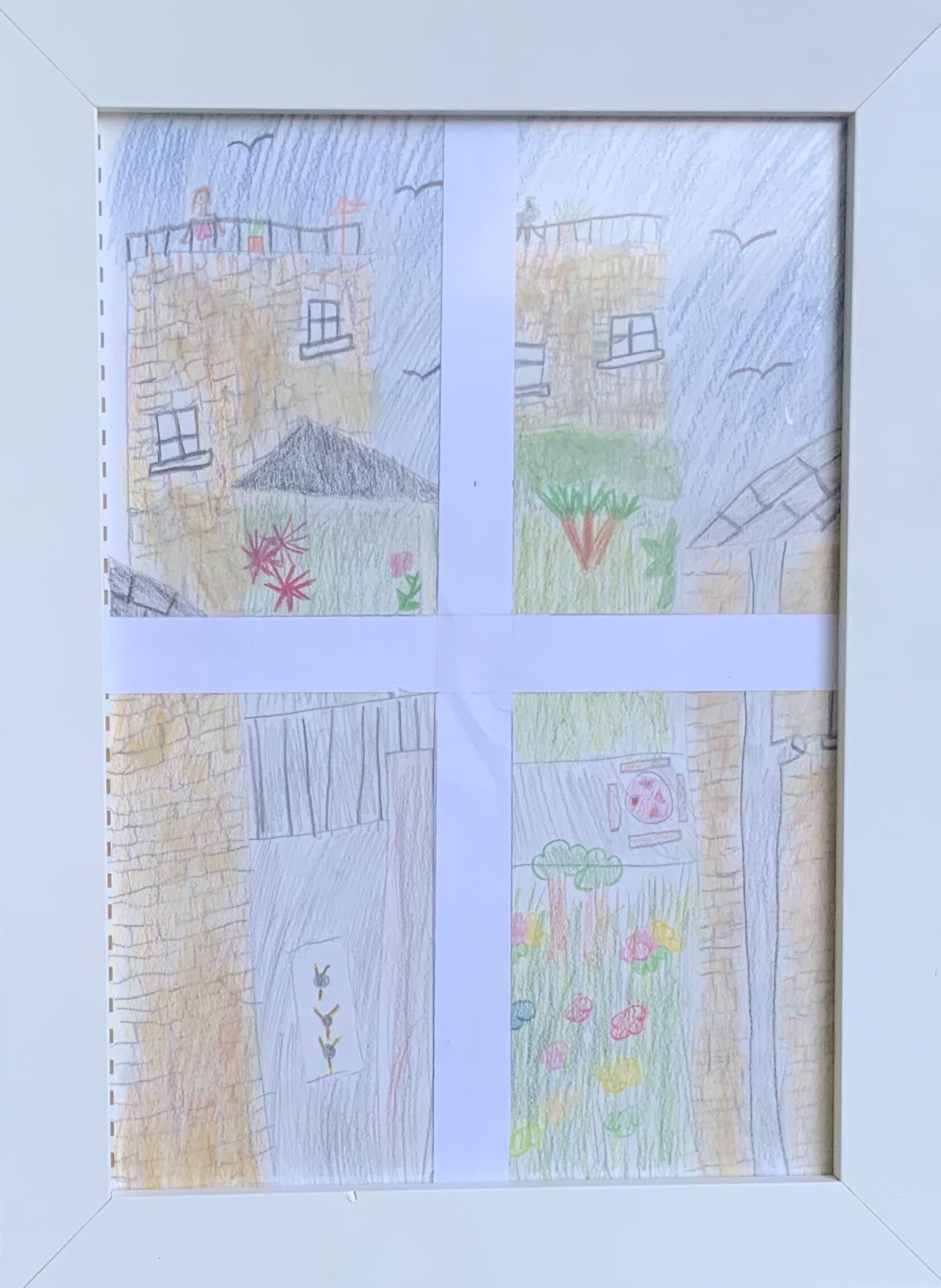 View from my Window by Anwen Davies Y4