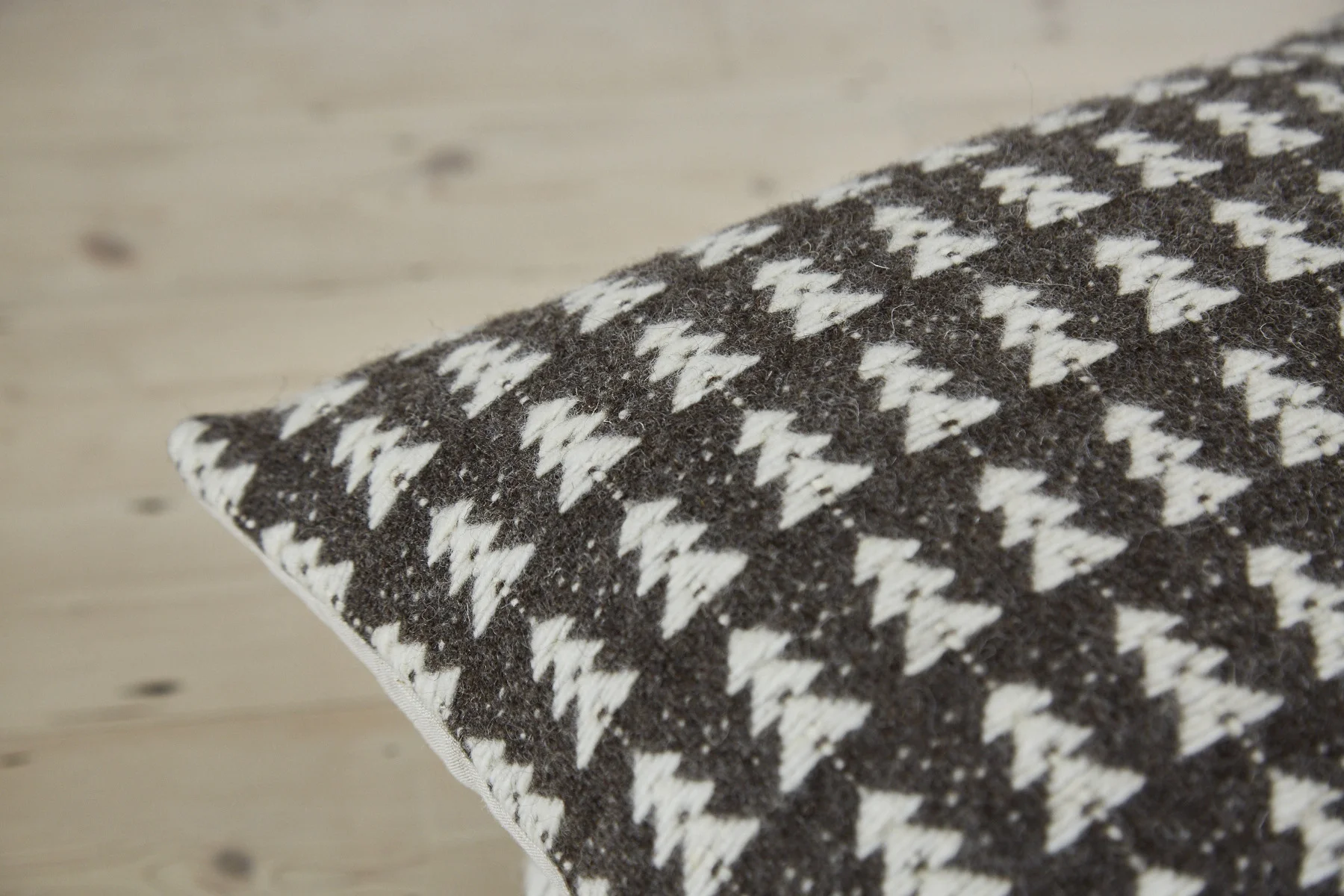 Ely handwoven woollen cushion cover