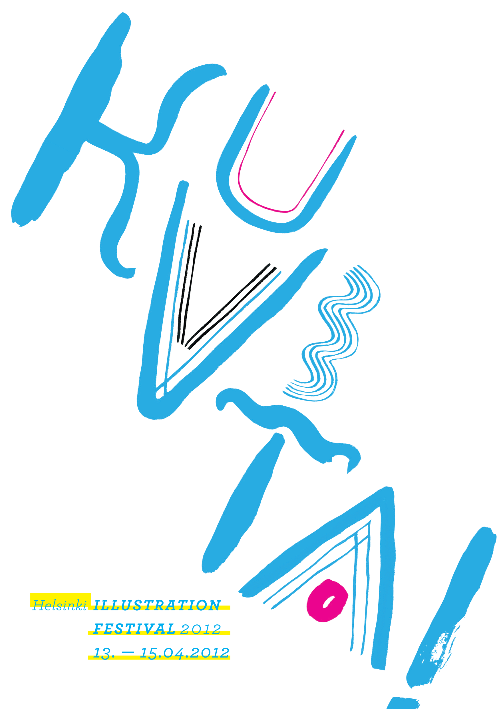 Identity for a festival in 2012. Poster, invitation and envelopes. (Logo in a picture.)