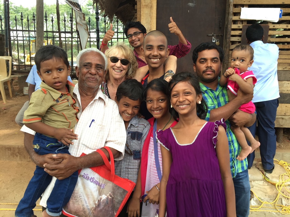PHOTO BOMBED BY FRIENDLY INDIAN PEOPLE