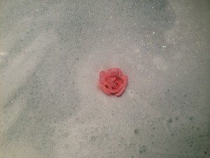 Epsom salt bath