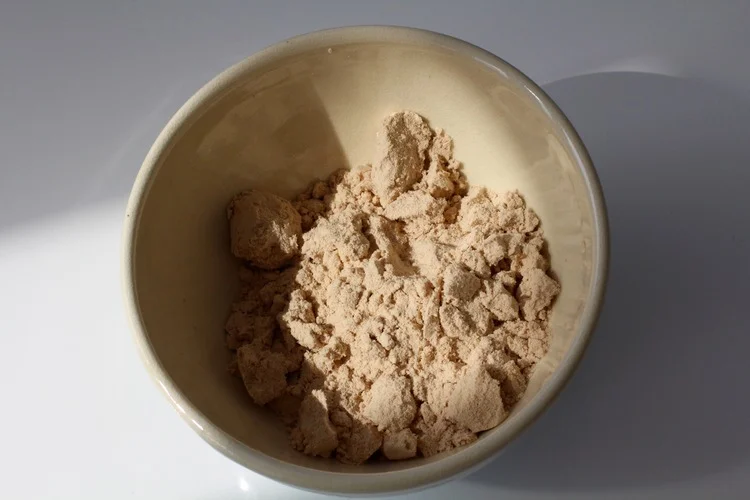 Peruvian marching powder! Maca is a natural powder that can help with energy levels & hormones big time.