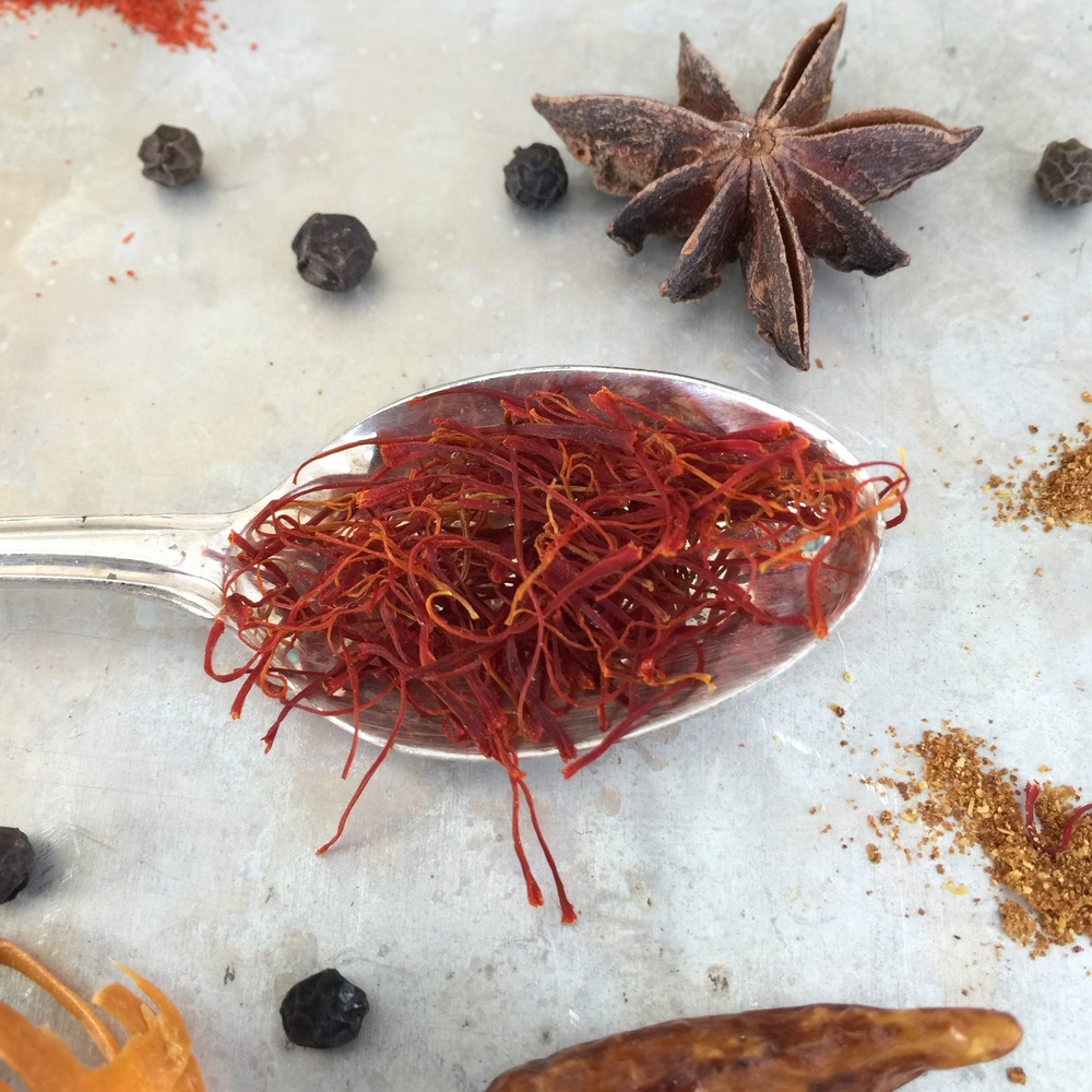 Saffron, possibly the most expensive spice in the world!