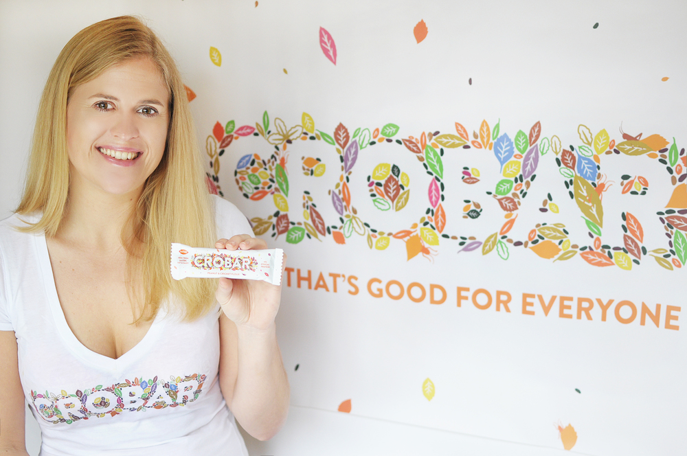 Christine Spliid, the brains behind Crobar, a health bar made with cricket flour.