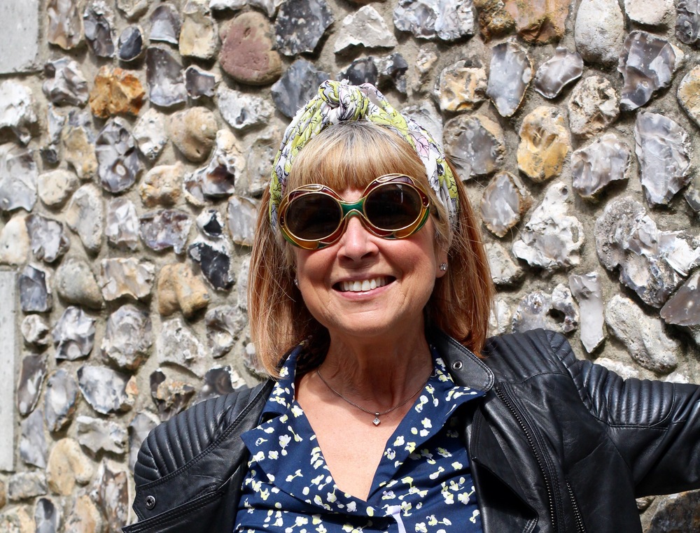 Vintage or unusual scarves and sunglasses will always add a bit of style to any old outfit!