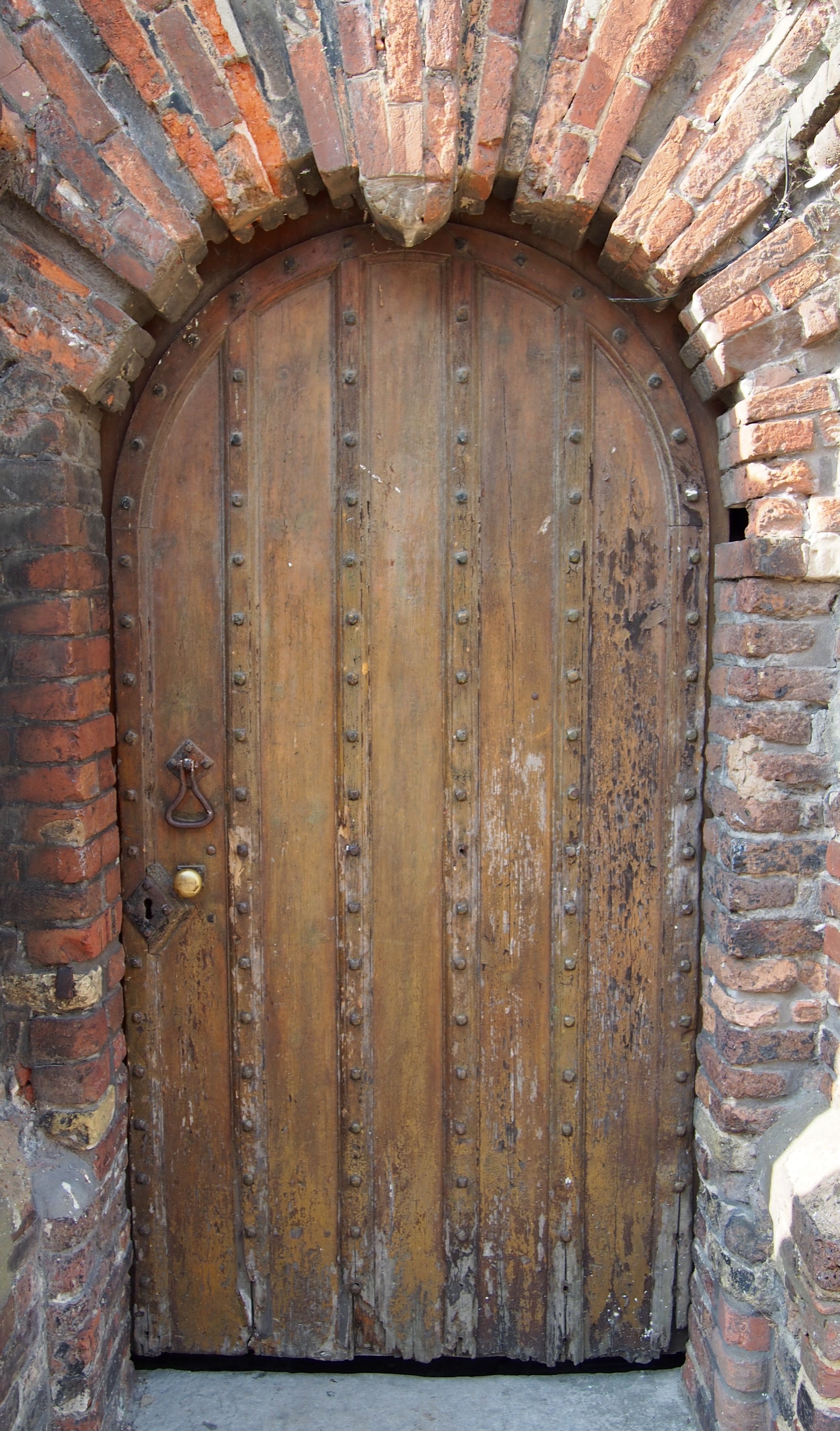 An ancient door in Rye, East Sussex.