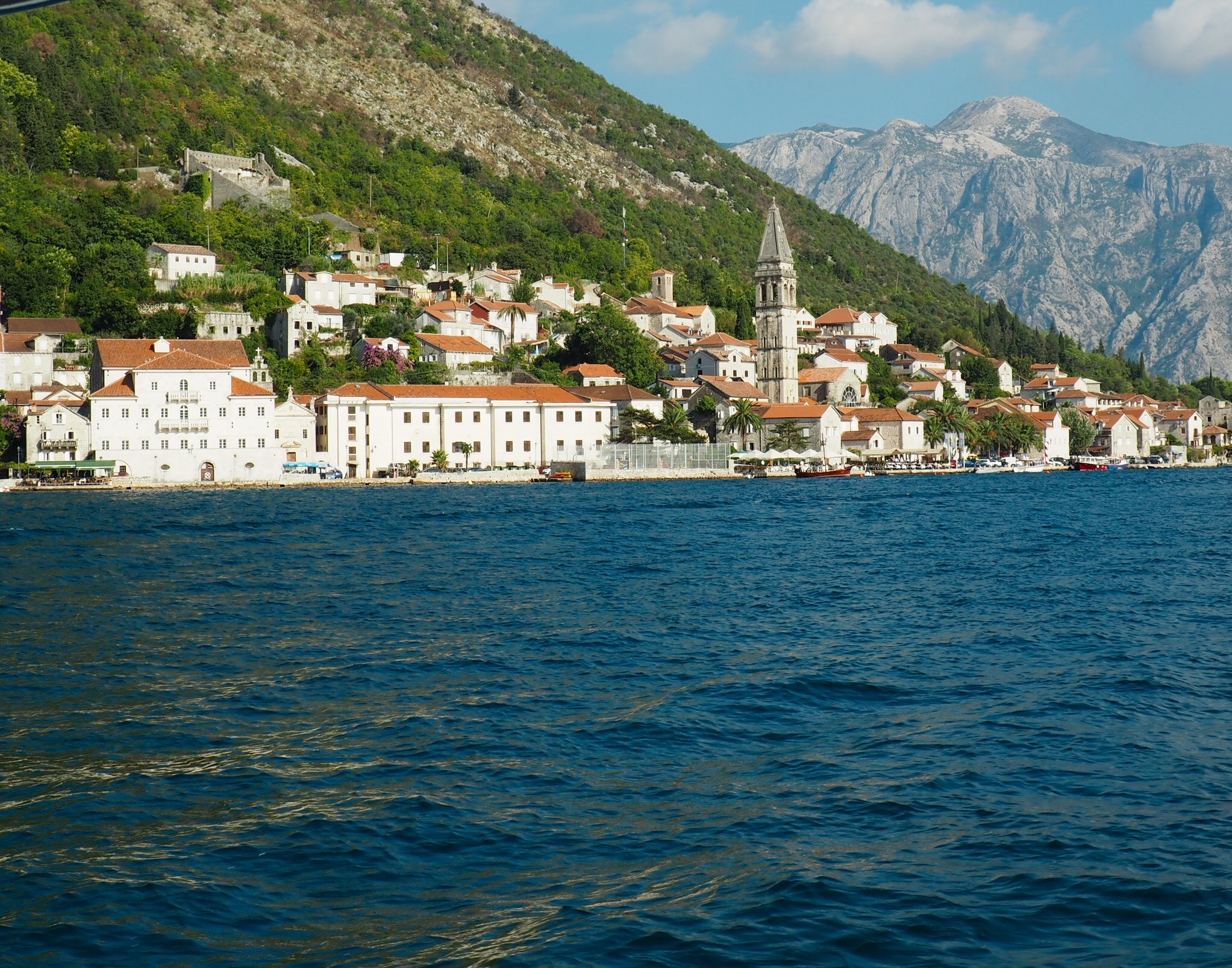 Perast, the Bay of Kotor, Montenegro.