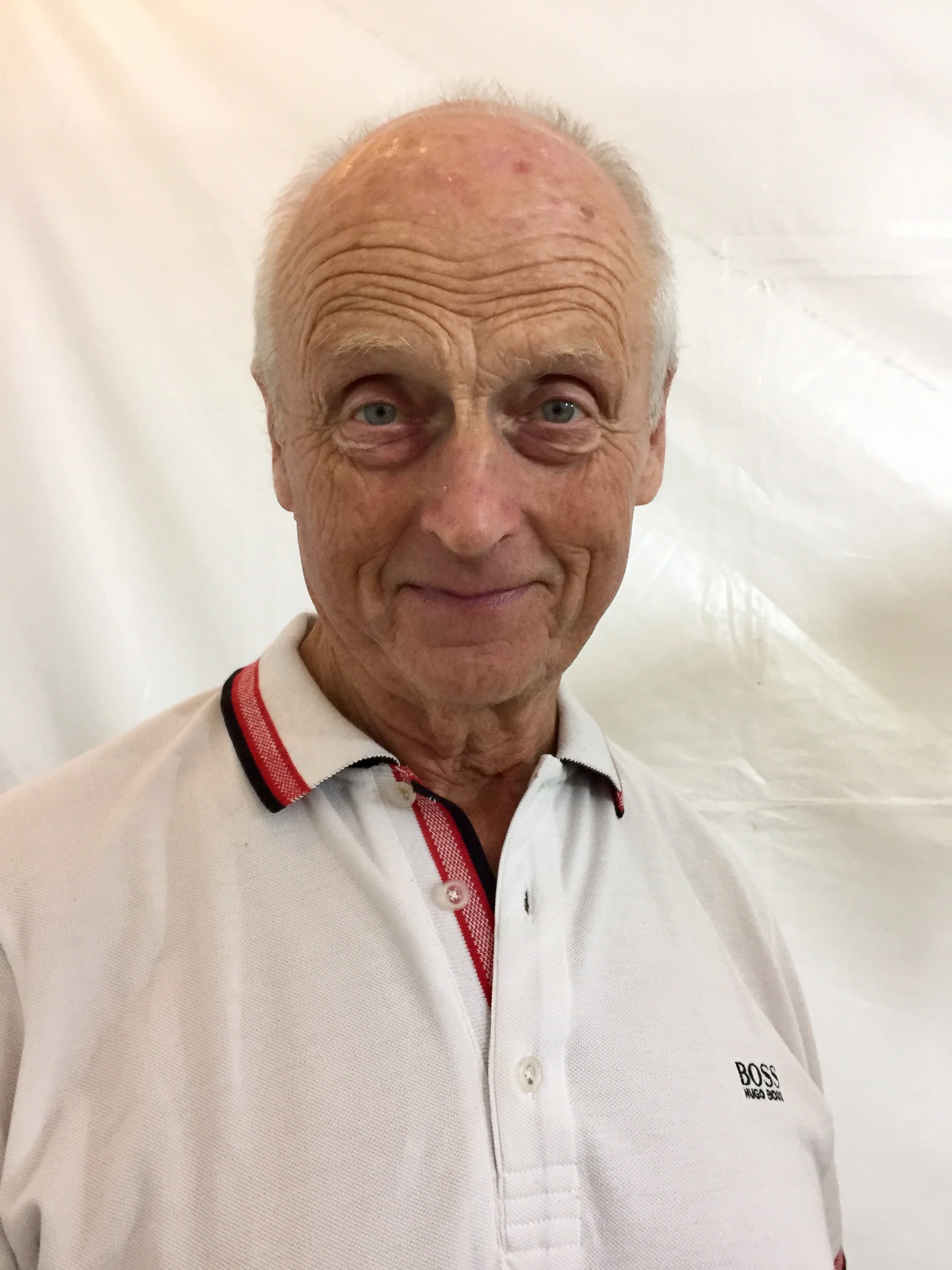 Roger Allsopp. 75 years old and has swam across the English Channel - twice!
