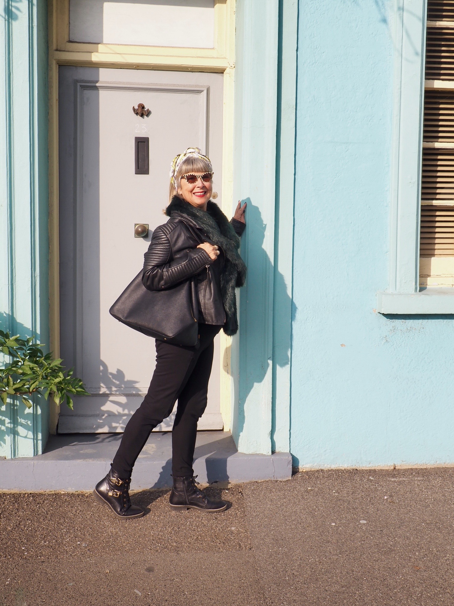 Lovely end of october day in hastings. beautiful warm weather & fabulous pastel houses.