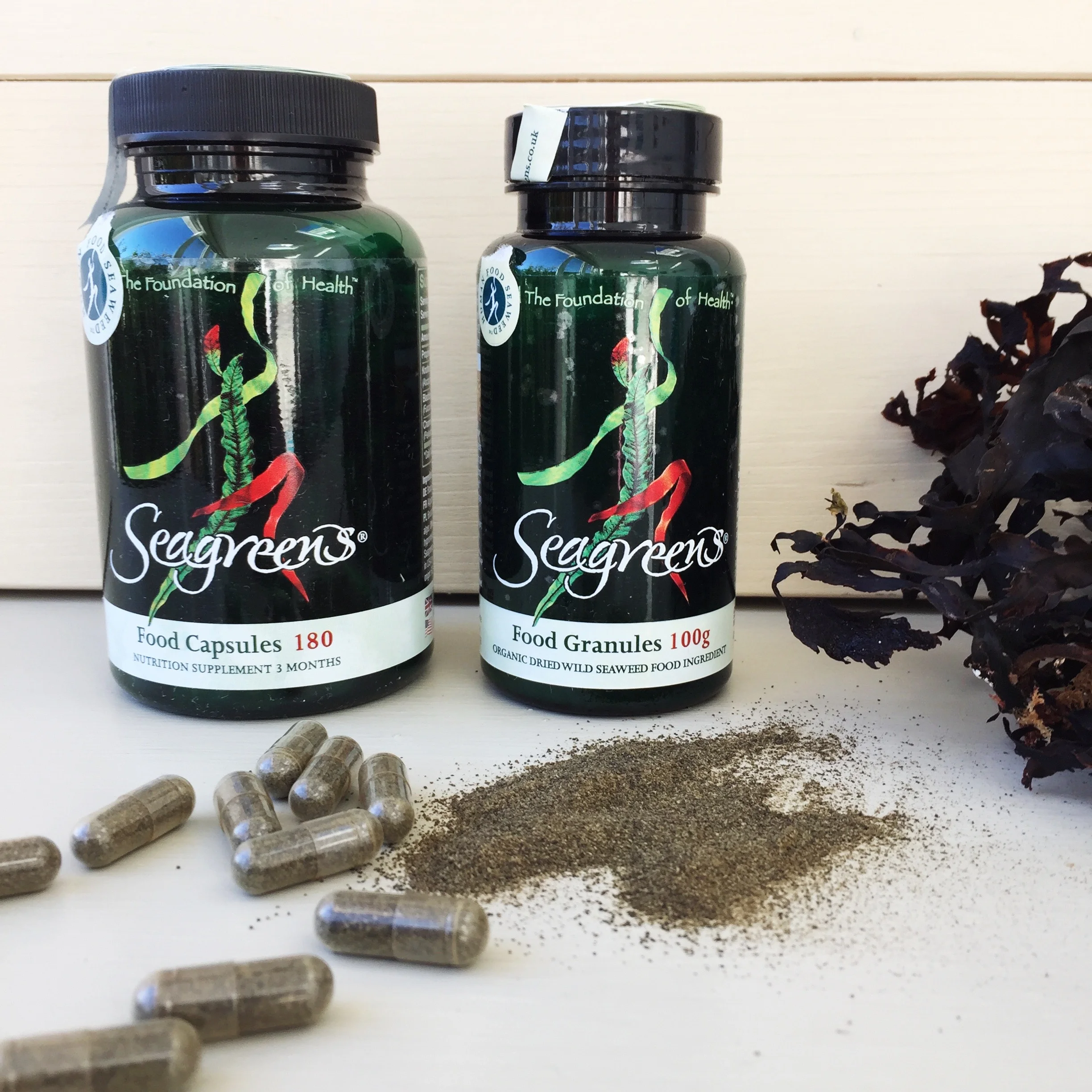 Seagreens is made from iodine-rich seaweed, essential for a balanced thyroid.