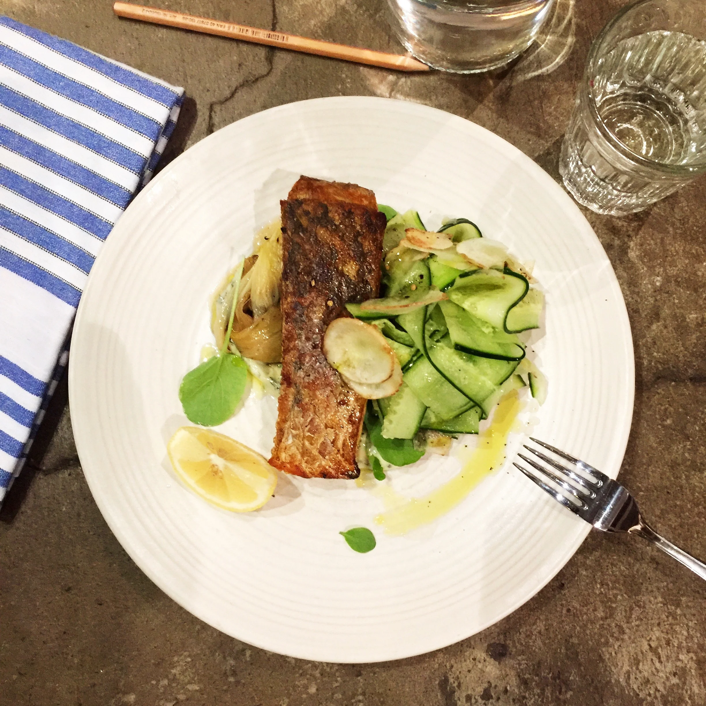 A MEAL FOR ONE. 