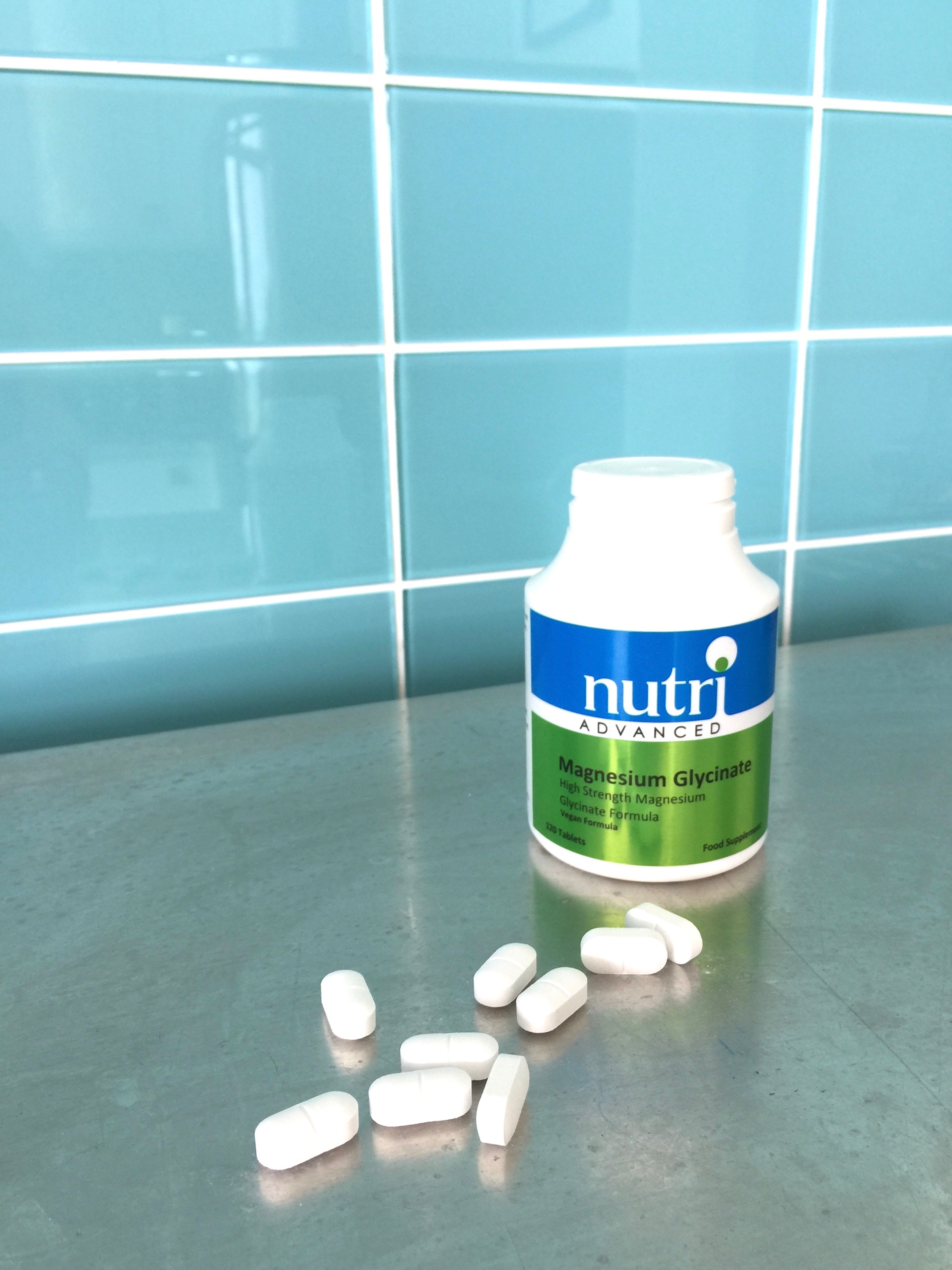 Magnesium glycinate. A superior form of magnesium better absorbed & tolerated by the body.